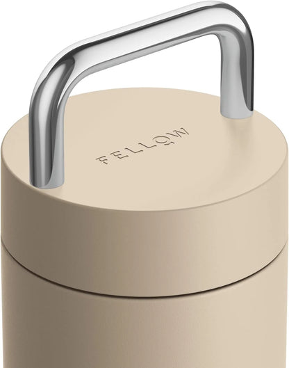 Fellow Carter Carry Ceramic Lined Travel Coffee Mug 20 oz - Sand Dune