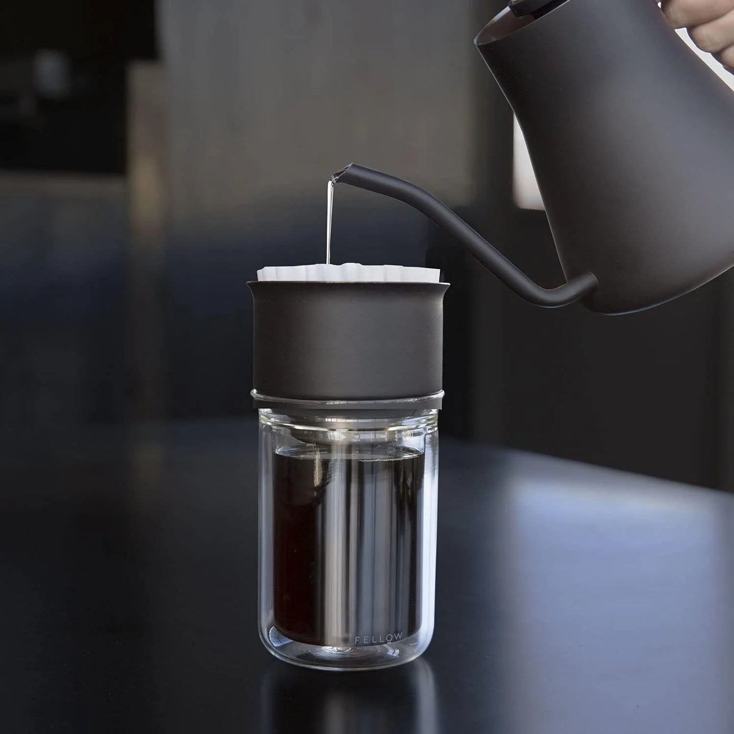 Fellow Stagg [X] Plastic Free Pour-Over Coffee Maker Set, 1-2 Servings