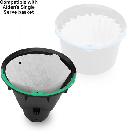 Fellow Aiden #2 Cone Coffee Filters 160 Count - Disposable Paper