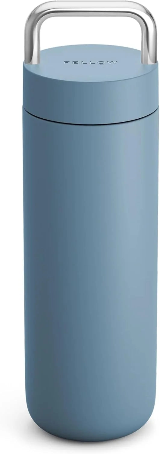 Fellow Carter Carry Ceramic Lined Travel Coffee Mug 20 oz - Hazy Blue