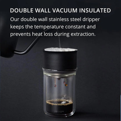 Fellow Stagg [X] Plastic Free Pour-Over Coffee Maker Set, 1-2 Servings