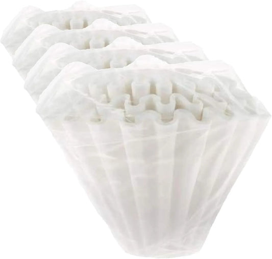 Fellow Stagg [XF] Pour Over Coffee Filters, 180 Count Flat Bottom, White