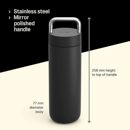 Fellow Carter Carry Ceramic Lined Travel Coffee Mug 20 oz - Matte Black