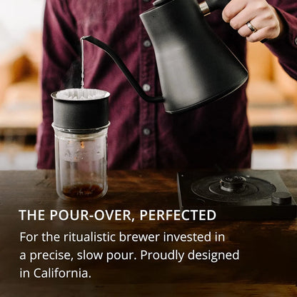 Fellow Stagg [X] Plastic Free Pour-Over Coffee Maker Set, 1-2 Servings