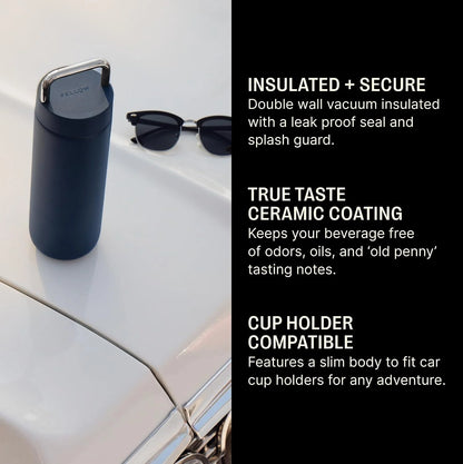 Fellow Carter Carry Ceramic Lined Travel Coffee Mug 20 oz - Stone Blue