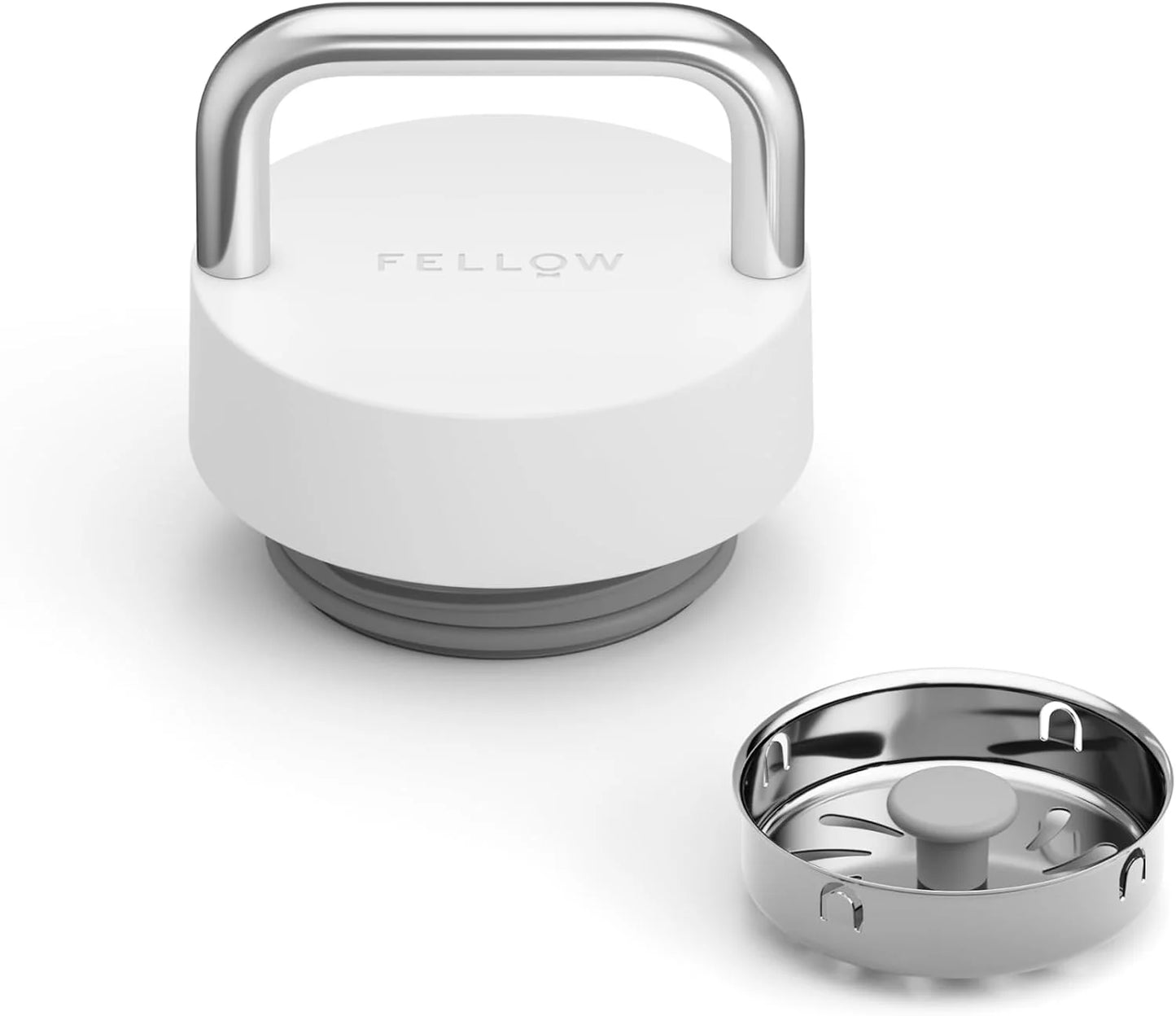 Fellow Carter Carry Ceramic Lined Travel Coffee Mug 20 oz - Matte White