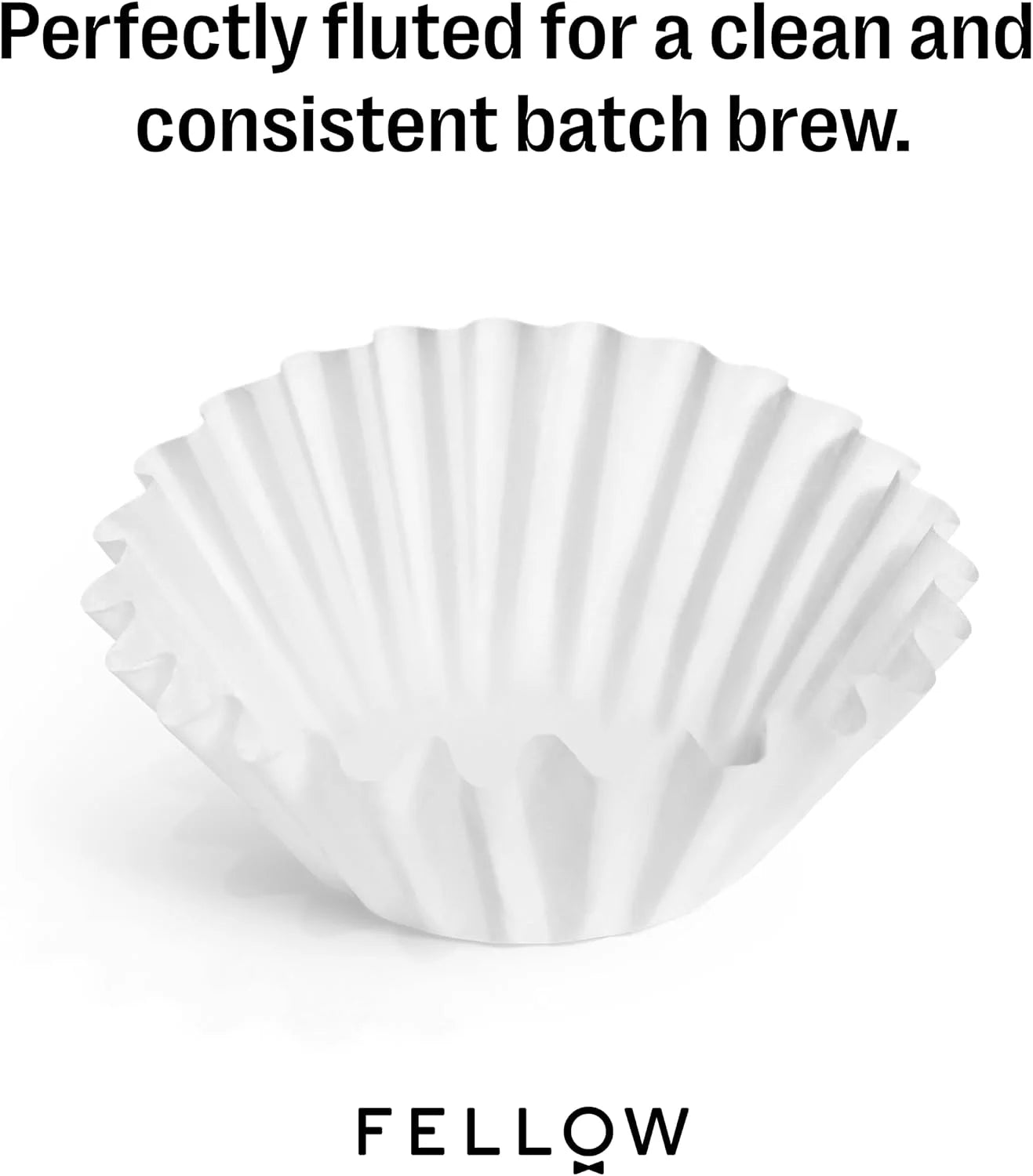 Fellow Aiden 50 Count Basket Coffee Filters for 8-12 Cup, Flat Bottom