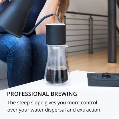 Fellow Stagg [XF] Plastic Free Pour-Over Coffee Maker Set, 1-2 Servings